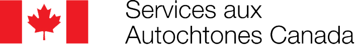 Logo Service aux autochtones Gouvernement du Canada
