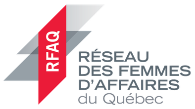 Logo RFAQ Réseau des Femmes d'affaires du Québec