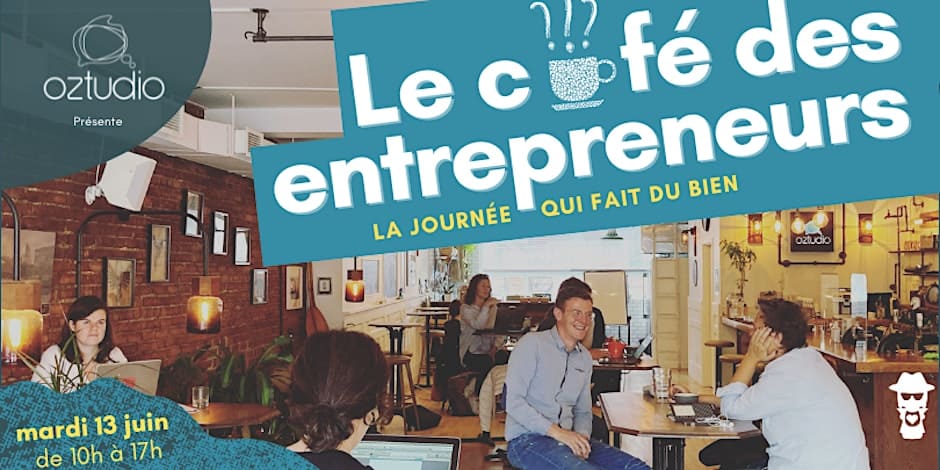 Café des entrepreneur·euse·s du 13 juin 2023 numéro 8 chez Oztudio avec ada - académie des autonomes inc.