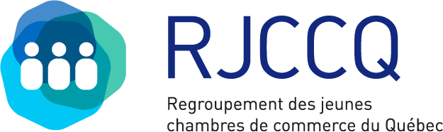 Logo RJCCQ Regroupement des Jeunes Chambres de commerce du Québec
