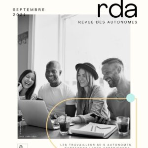 Couverture RDA n.1 Partage expérience travailleur·se·s autonomes Sept. 2021